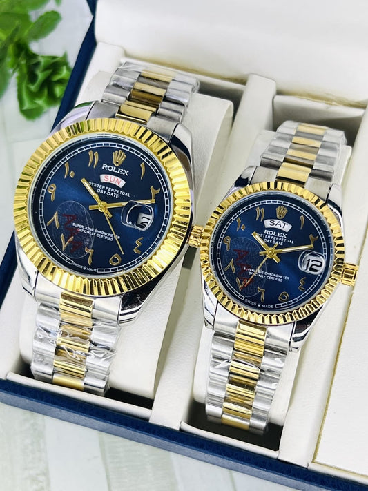 ROLEX PAIR (men and women both)